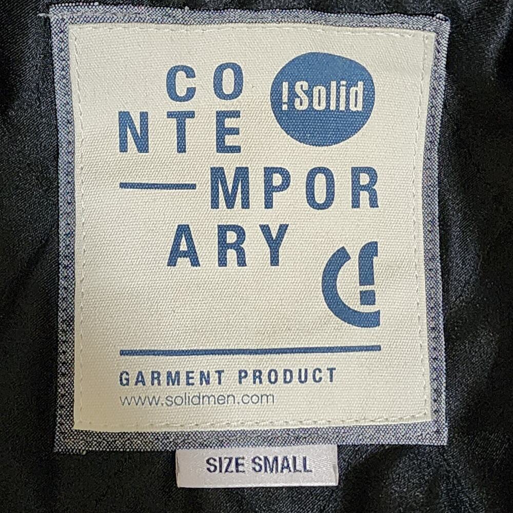 Genuine Leather Solid Contemporary Small Black Mo… - image 3